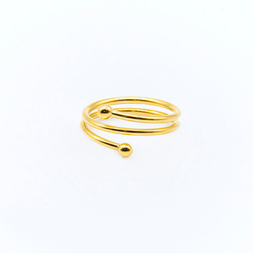 Anillo Midi Espiral