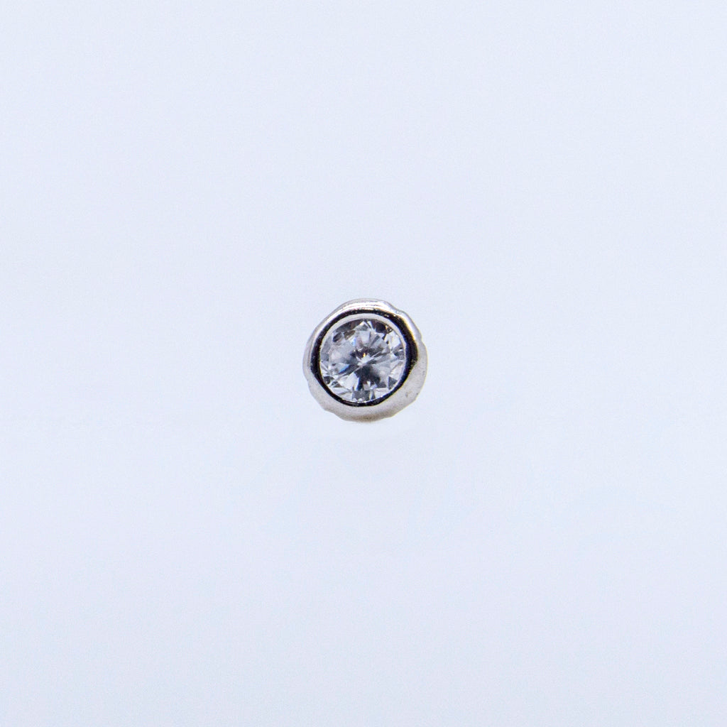 Broquel Bisel Oro Blanco