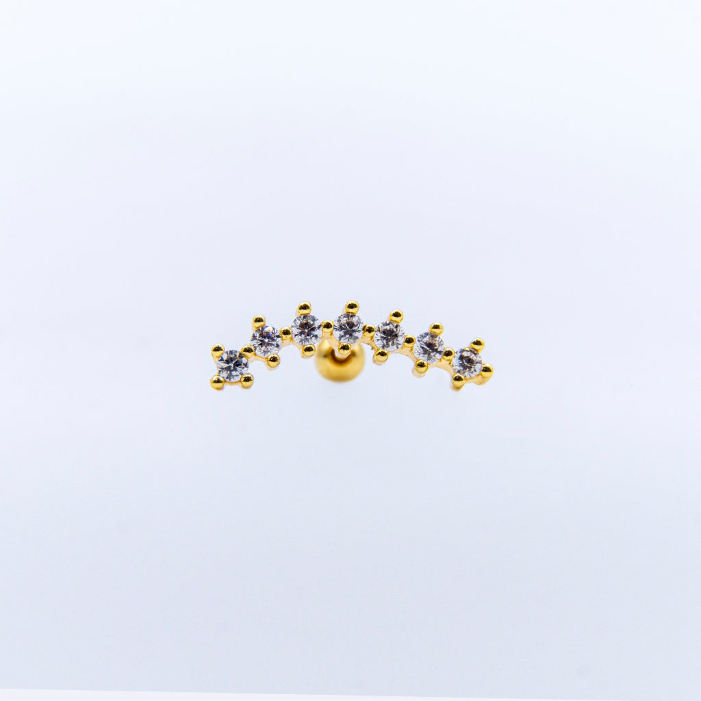 Broquel Tiara Dorada