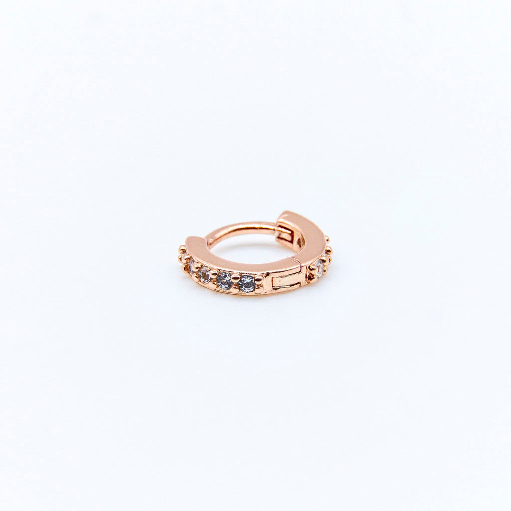 Hoop Golde Rose Chica