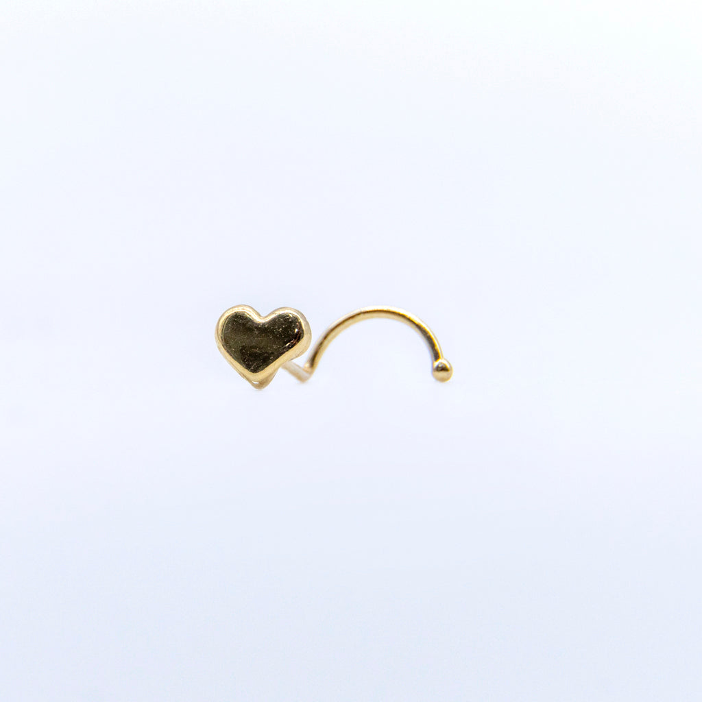 Corazon Nariz Oro