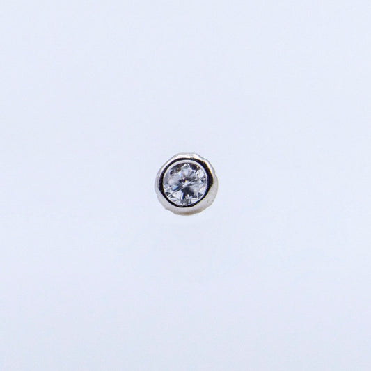 Broquel Bisel Oro Blanco