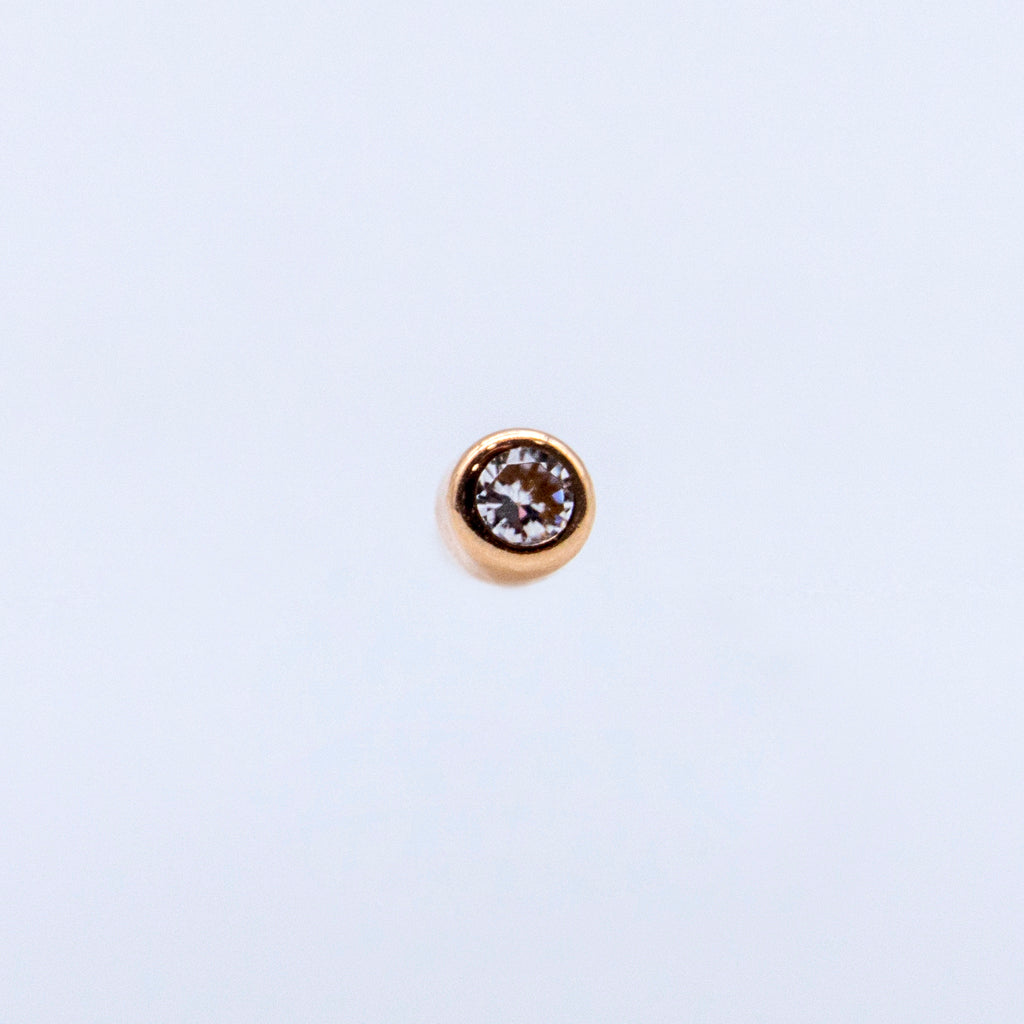 Broquel Bisel Gold Rose