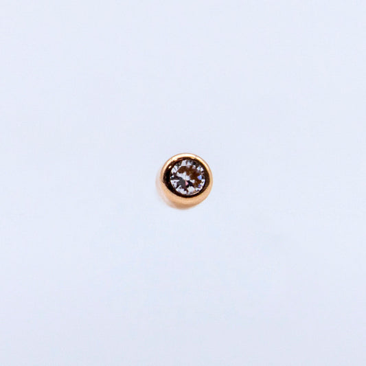 Broquel Bisel Gold Rose