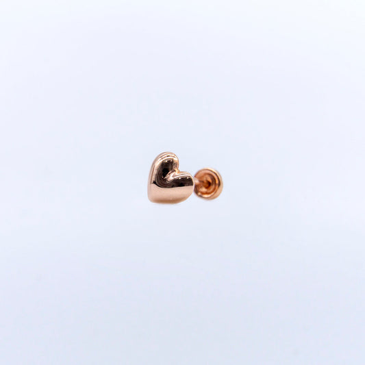 Broquel corazon Globo Gold Rose