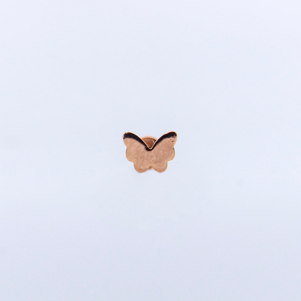 Broquel Mariposa Oro Rosa