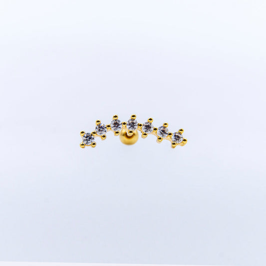 Broquel Tiara Dorada