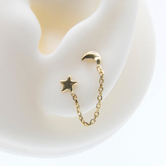 Cadena Zirconia Doble