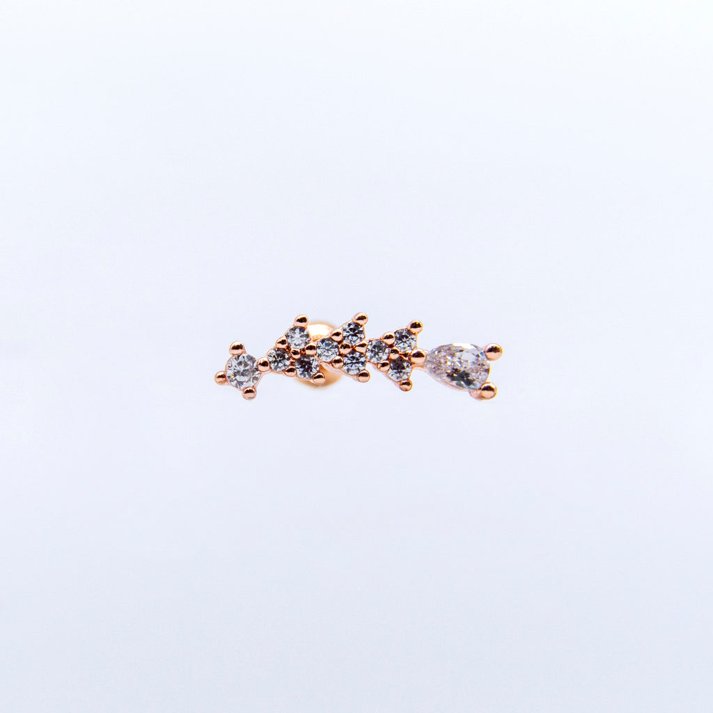 Tiara Cometa Rose Gold